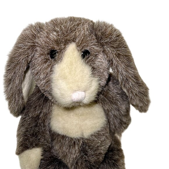 Vtg Boyds Collection Plush Rabbit 1987 #1364 13” Brown Cream Stuffed Toy - Picture 7 of 10